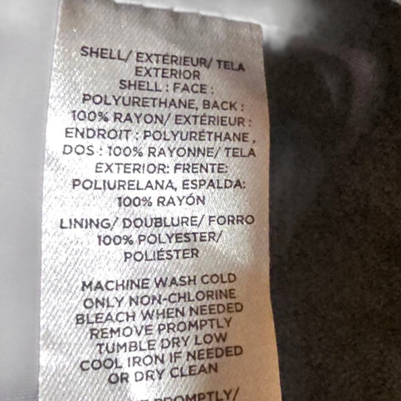 Women's Gray Moto Jacket The Loft Size 12 - Picture 5 of 6